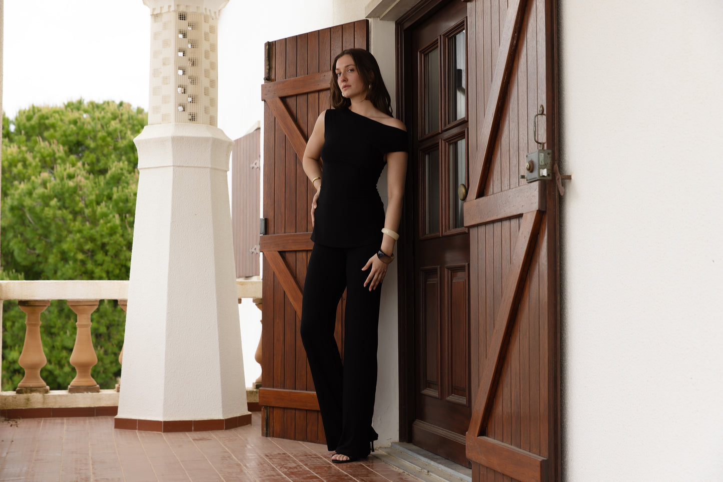 The bamboo pants - black