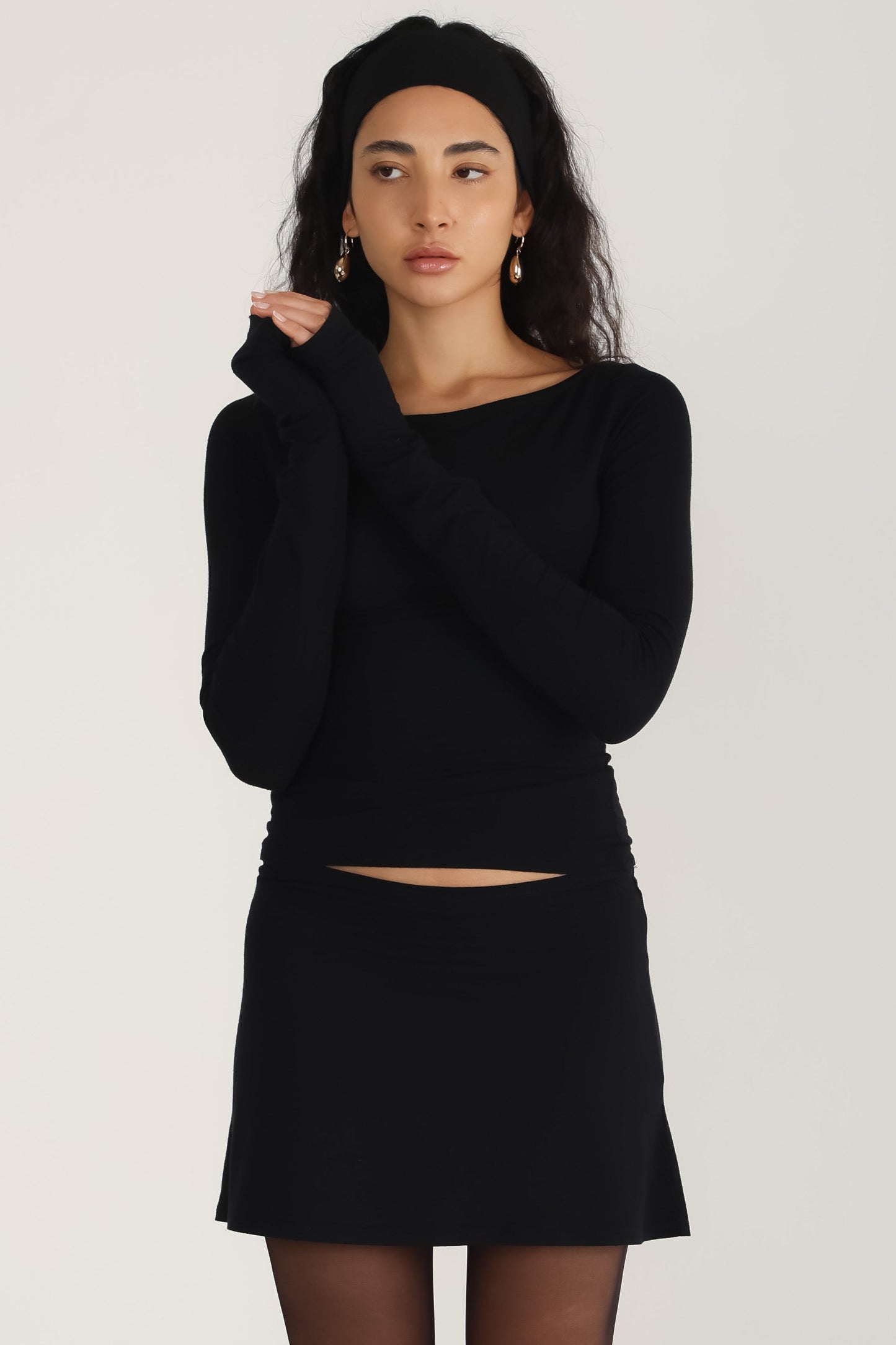 The Bamboo Mini Skirt