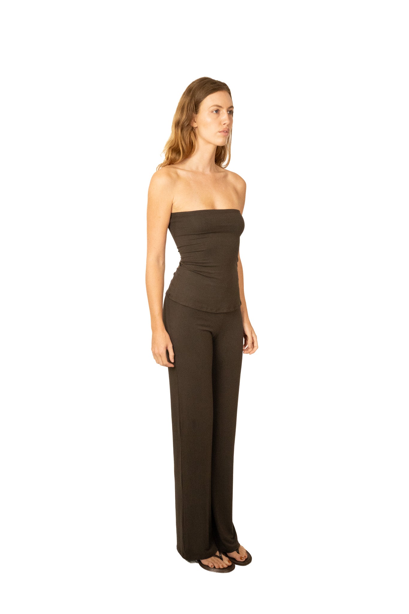 The bamboo pants - brown
