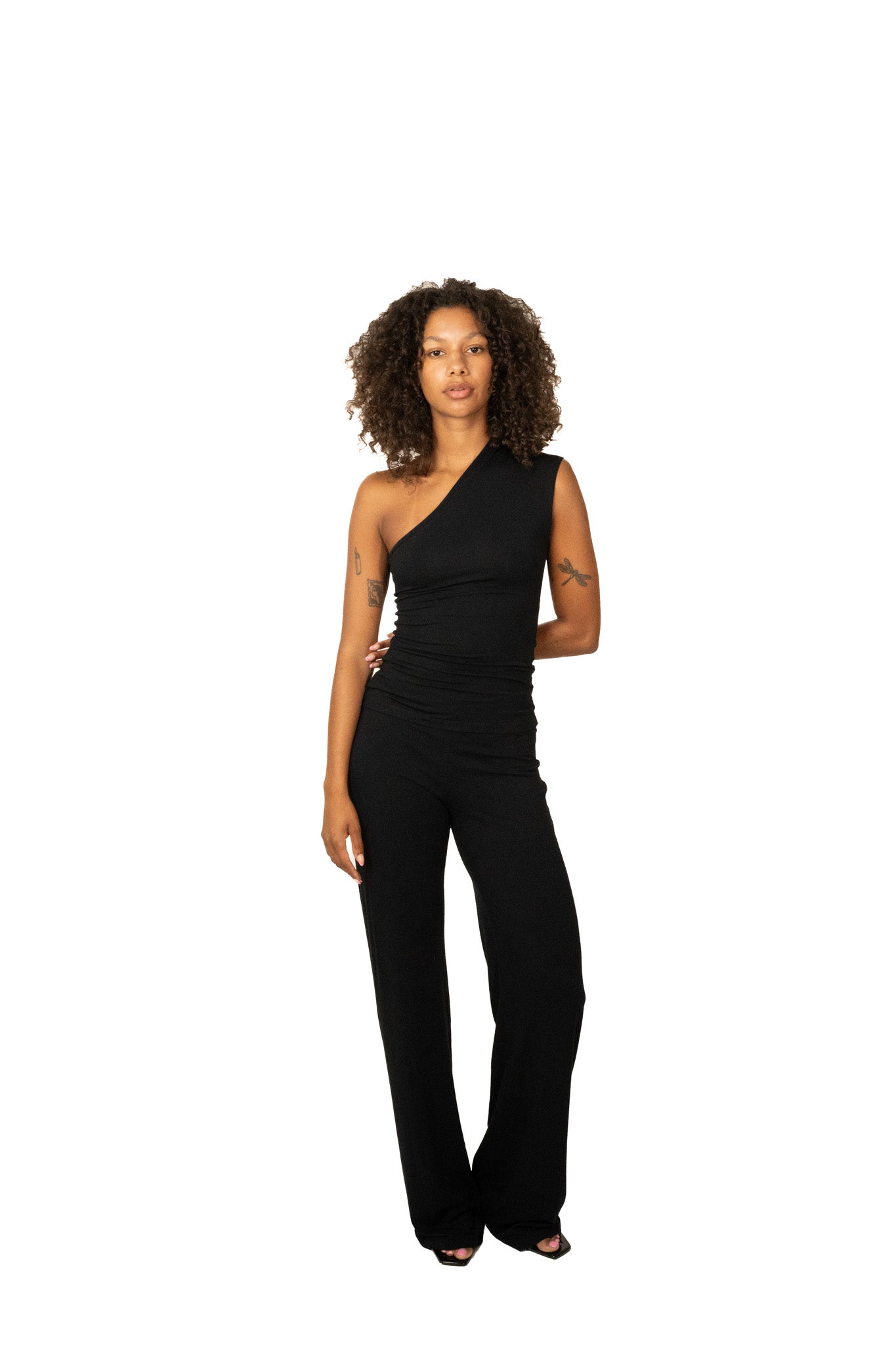The bamboo pants - black