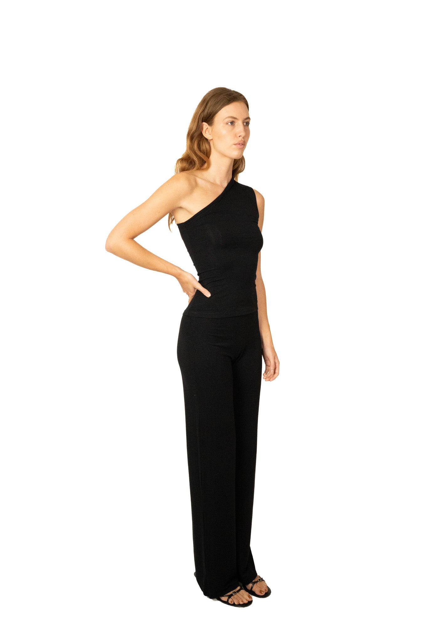 The bamboo pants - black