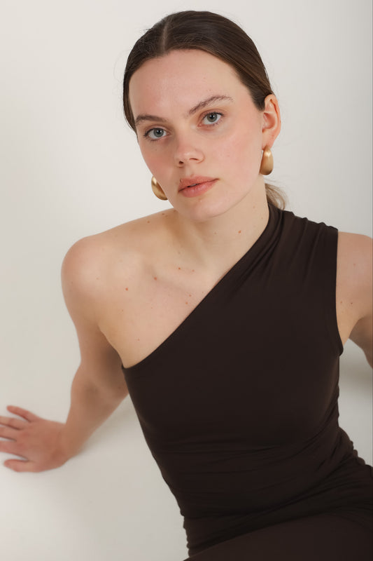 The Bamboo One Shoulder Top