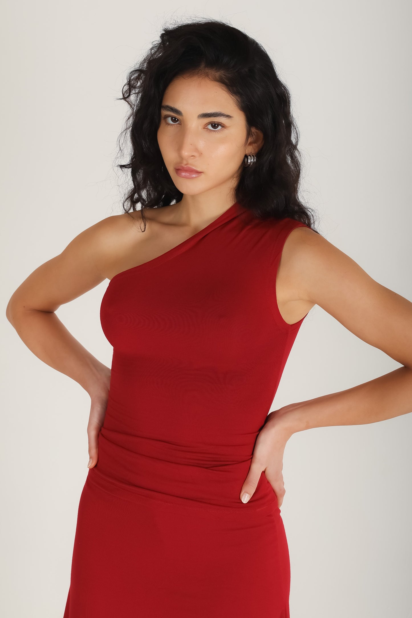 The Bamboo One Shoulder Top